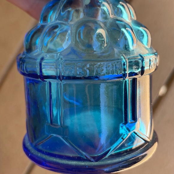 Wheaton Blue Western Rifle Company Herb Bottle - Picture 4 of 11